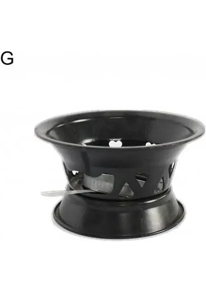 G Tarzı Mini Açık Kamp Barbekü Katı Alkollü Soba Ev Ruhu Alkol Brülör Dekorasyon Açık Kamp Hayatta Kalma Tencere (Yurt Dışından)