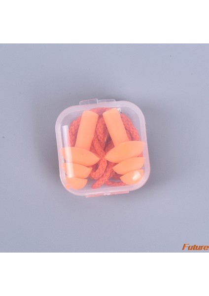 Veya Stil 1 Adet Kutulu Konfor Kulak Tıkaçları Gürültü Azaltma Silikon Yumuşak Kulak Tıkaçları Pvc Halatlı Kulak Tıkaçları Yüzme Uyku Için Koruyucu (Yurt Dışından)
