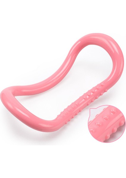 Pembe Tarzı Yoga Çember Ekipmanları Yoga Halka Pilates Egzersiz Halkası Döngü Bel Omuz Şekli Pilates Vücut Geliştirme Evde Eğitim Aksesuarı (Yurt Dışından)