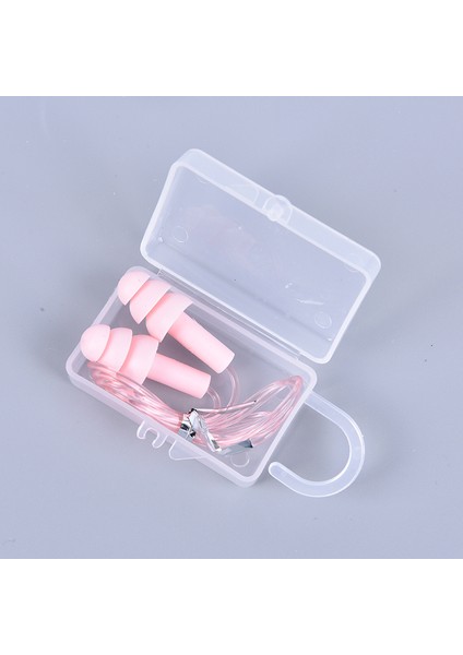 Pk Stili 1 Pairs Yumuşak Anti-Gürültü Kulak Tıkacı Su Geçirmez Yüzme Silikon Yetişkin Çocuk Yüzücüler Için Yüzme Kulak Tıkacı Yüzme Halat ile Dalış (Yurt Dışından)