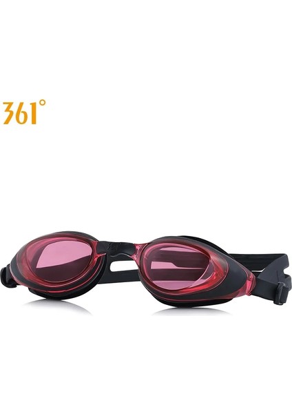 SLY196042-KIRMIZI Stil No.-3.5 Boyutu Erkekler Yüzme Gözlükleri Miyopi Gözlük Unisex Anti Sis Yüzme Gözlükleri Kadınlar Su Geçirmez Yüzme Gözlükleri Havuz Yüzme Gözlük Miyopi Diyoptri (Yurt Dışından)