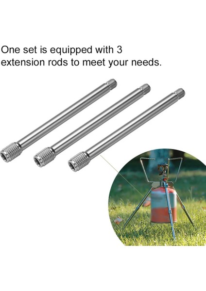 5 Z04 Stilini Ayarla Taşınabilir Soba Rafı Kamp Sobası Standı Braketi Tutucu Soba Desteği Sırt Çantasıyla Kamp Yapmak Için Kamp Balıkçılığı Barbekü Garde (Yurt Dışından)