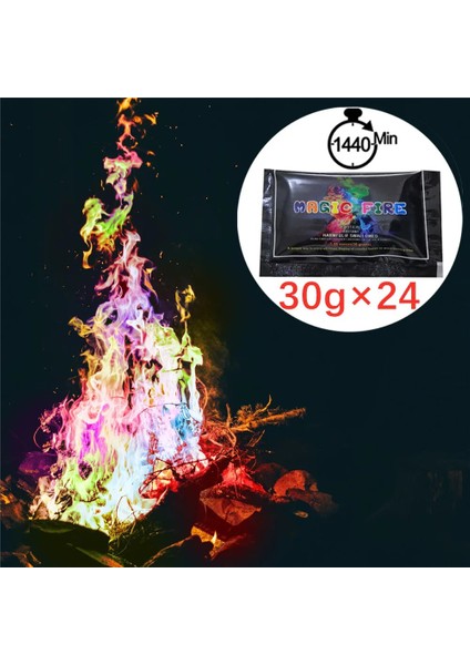 10 Torba Tarzında 300G 720G Magic Fire Aile Partisi Şömine Şenlik Ateşi Alev Tozu Pyrote Oyuncaklar Magic Trick Açık Kamp Eğlence Aracı (Yurt Dışından) modelleri