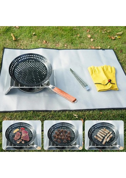 Siyah Stil Siyah Dayanıklı Demir Modern Kızartma Ördek ve Tavuk Budu Pizza Pot Tava Taşınabilir Pişirme Açık Kamp Izgara Tepsisi Barbekü (Yurt Dışından) modelleri