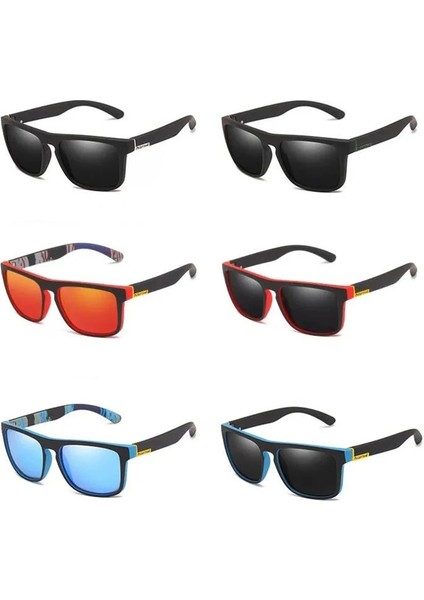 No.6 Tarzı Moda Polarize Güneş Gözlüğü Erkek Lüks Tasarımcı Retro Açık Sürüş Güneş Gözlüğü Erkek Gözlük Binme Gözlükleri Bisiklete Binme (Yurt Dışından) indirimleri
