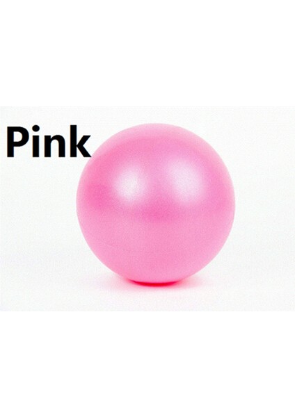 Pembe Stil 25CM Yoga Topu Egzersiz Jimnastik Fitness Pilates Topu Denge Egzersiz Spor Salonu Fitness Yoga Çekirdek Topu Kapalı Eğitim Yoga Topu (Yurt Dışından)