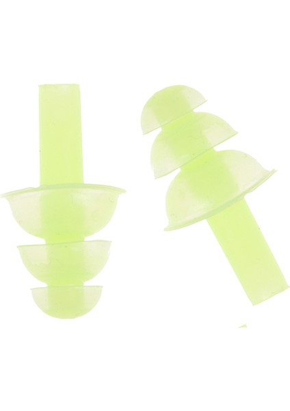 Yeşil Stil 1 Çift Yumuşak Kulak Tıkaçları Çevresel Silikon Su Geçirmez Toz Geçirmez Kulak Tıkaçları Dalış Su Sporları Yüzme Aksesuarları (Yurt Dışından)