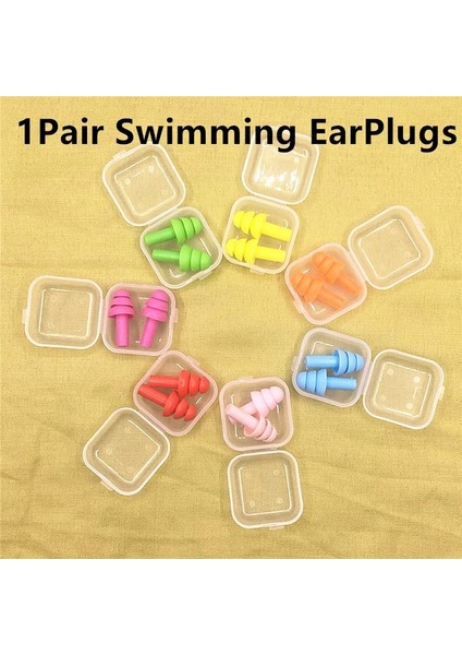 1 Çift Turuncu Tarzı 1 Çift Silikon Yüzme Kulak Tıkaçları Su Geçirmez Yetişkin Yüzücüler Için Çocuklar Dalış Yumuşak Anti-Gürültü Kulak Tıkacı Çalışma Uyku Için (Yurt Dışından) fırsatları