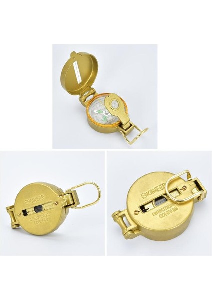 Sarı Stil Kaşif Kamp Yürüyüşü Için Yeni Profesyonel Mühendis Yönlü Pusula (Yurt Dışından) fırsatları