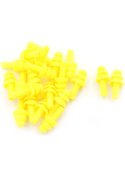 Sarı Stil 10 Çift Renkli Silikon Yumuşak Kulak Tıkaçları Kulak Tıkaçları Yüzme Çalışması Için Kulak Tıkaçları Uyku Yüzme Su Sporları Rahat (Yurt Dışından)