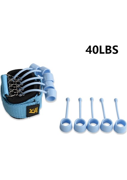 Mavi Stil Lbs Profesyonel El Parmak Uzatıcı Eğitmen Egzersiz El Rehabilitasyon Bilek Gerginlik Sedye Fitness Ekipmanları (Yurt Dışından)