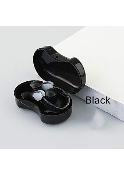 Siyah Stil Yaz Yüzme Kulak Tıkaçları Burun Klipsi Seti Silikon Su Geçirmez Uyku Gürültü Önleyici Kulak Tıkaçları Dalış Açık Su Sporları Aksesuarları (Yurt Dışından)