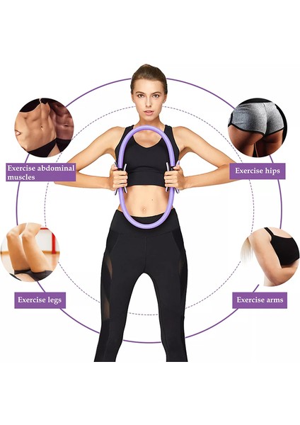 Mavi Stil Yoga Pilates Halkası Fitness Sporları Sihirli Halka Vücut Geliştirme Eğitimi Ağır Hizmet Tipi Yoga Çemberi Spor Salonu Aksesuarları Ev Egzersizi Için (Yurt Dışından) fırsatları