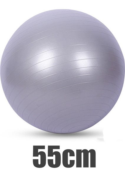55CM Şerit Stili Patlamaya Dayanıklı Pvc Yoga Topu Egzersiz Için Kalınlaştırılmış Fitness Topları Home Gym Pilates Ekipmanları Denge Topu 45CMCMCMCM (Yurt Dışından)