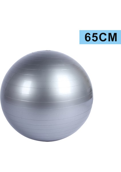 GRI65 Stili Yougle Spor Yoga Topları Bola Pilates Fitness Salonu Denge Fitball Egzersiz Pilates Egzersiz Masaj Topu 55CM 65CM 75CM 85CM (Yurt Dışından)