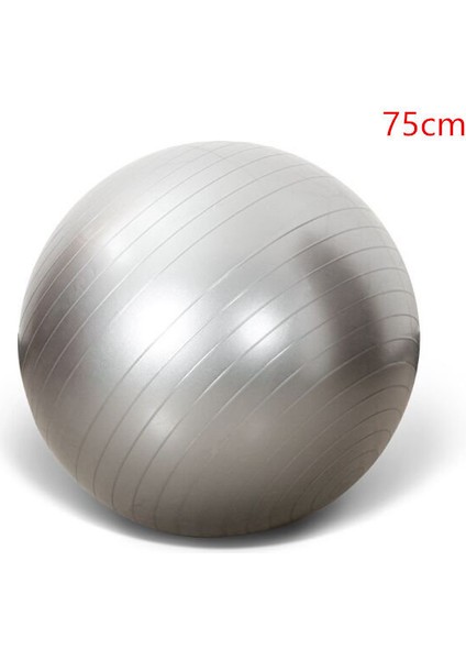 75CM Gri Stil Yoga Topu 65CM Fitball Denge Topları 45CM Bola Jimnastik Egzersizi Spor Masajı Egzersizi 75CM Pilatelates 55CM Fitness Topları (Yurt Dışından)
