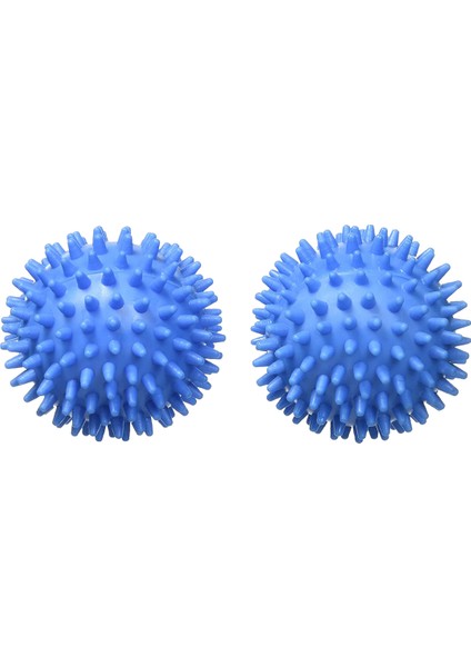 Dikenli Masaj Topu, Fitness Spor Egzersizi Için Sert Stres Topu 7.5cm (Gök Mavisi) (Yurt Dışından)