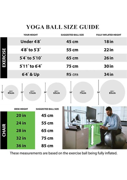 Gri 55CM Tarzı Pvc Fitness Topları Yoga Topu Kalınlaşmış Patlamaya Dayanıklı Egzersiz Home Gym Pilates Ekipmanları Denge Topu 45CM 55CM 65CM 75CM 85CM (Yurt Dışından)