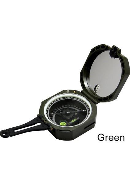 Yeşil Stil Eyeskey Profesyonel Cep Transit Pusula Hafif Su Geçirmez Açık Havada Hayatta Kalma Jeolojik Pusula Ormanda Navigatör (Yurt Dışından)