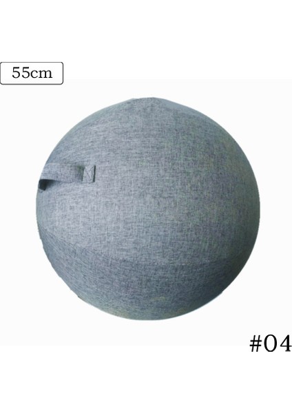 Lacivert 55CM Kapak Stili Premium Yoga Ball Protective Cover Gym Workout Balance Ball Cover And Bottom Ring For Yoga Gym Exercise Fitness Accessories (Yurt Dışından)