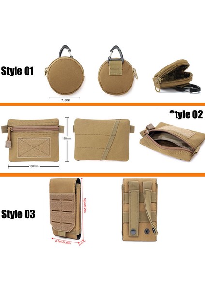 Stil 07-A Stili Askeri Taktik Çanta Bel Edc Paketi Molle Araçları Tutucu Tıbbi Çantalar Avcılık Aksesuarları Kemer Kılıfı Açık Yelek Cep Cüzdan (Yurt Dışından) fiyatları