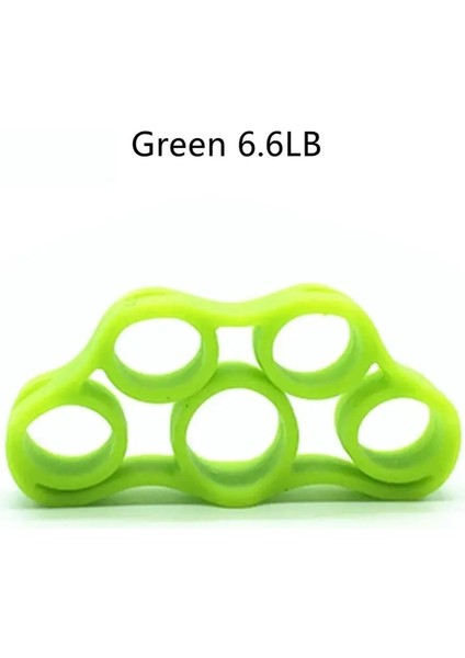 Yeşil6.6lb Stili El Tutucu Silikon Parmak Genişletici Egzersiz Fitness Direnç Bantları Bilek Gücü Eğitimi Parmak Egzersiz Gücü Için (Yurt Dışından)