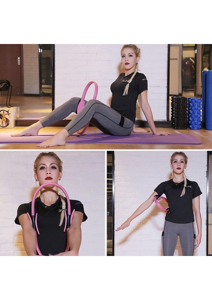 Mavi Stil Yoga Çemberi Çift Kavrama Pilates Spor Halka Direnci Egzersiz Fitness Salonu Eğitmen Aracı Kapalı Spor Vücut Geliştirme Ev Ekipmanları (Yurt Dışından) modelleri