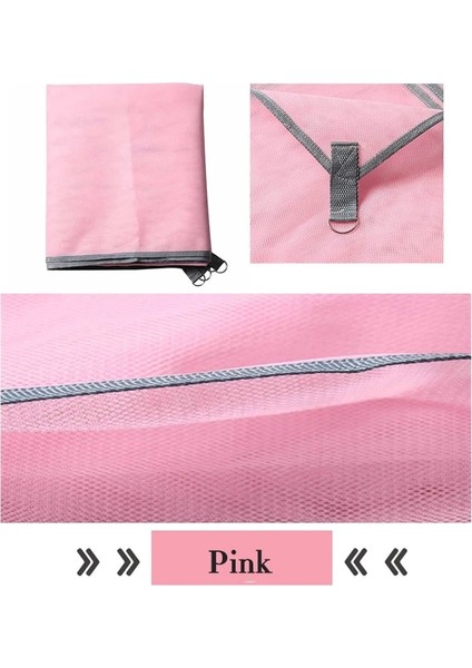 Pembe Tarzı 150X120CM 2m * 2m Kamp Kumsuz Sihirli Plaj Kumsuz Mat Seyahat Açık Büyük Yatak Su Geçirmez Çanta Battaniye Katlanabilir (Yurt Dışından)