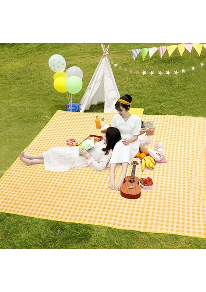 Yeşil Stil 2MX2M Mat Kamp Yürüyüş Açık Taşınabilir Plaj Battaniyesi Katlanır Kamp Mat Kalın Su Geçirmez Çim Kumaş Kamp Ekipmanları Mat (Yurt Dışından) modelleri