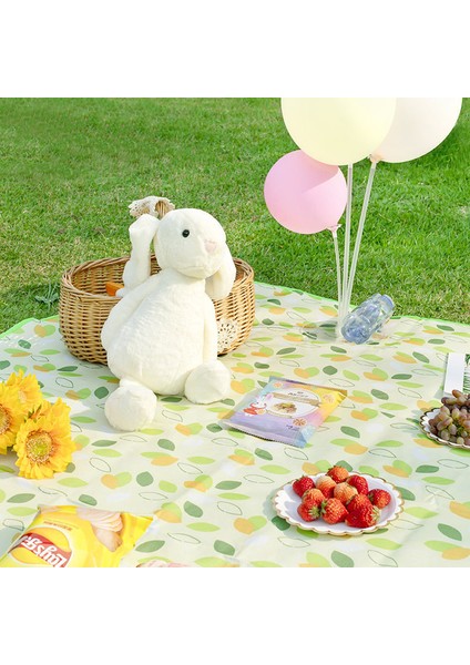 Yeşil Stil 2MX2M Mat Kamp Yürüyüş Açık Taşınabilir Plaj Battaniyesi Katlanır Kamp Mat Kalın Su Geçirmez Çim Kumaş Kamp Ekipmanları Mat (Yurt Dışından) indirimleri