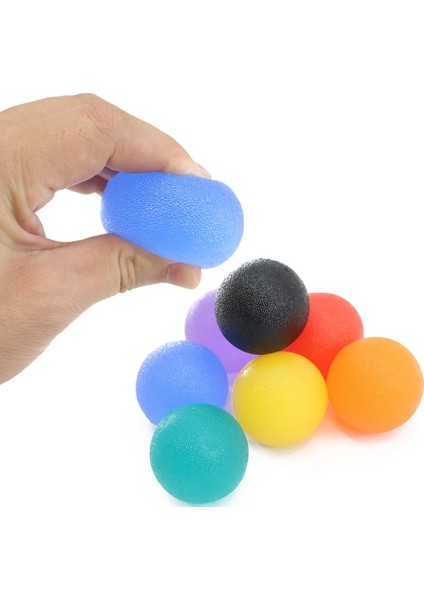 4.5cm Turuncu Tarzı El Kavrama Yumurta Kavrama Topu Parmak Eğitmeni Gym Fitness Ev Egzersiz Ekipmanları Antistres Tutma Yeri Genişletici Kas Güçlendirici (Yurt Dışından) modelleri