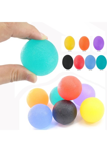 4.5cm Turuncu Tarzı El Kavrama Yumurta Kavrama Topu Parmak Eğitmeni Gym Fitness Ev Egzersiz Ekipmanları Antistres Tutma Yeri Genişletici Kas Güçlendirici (Yurt Dışından) indirimleri