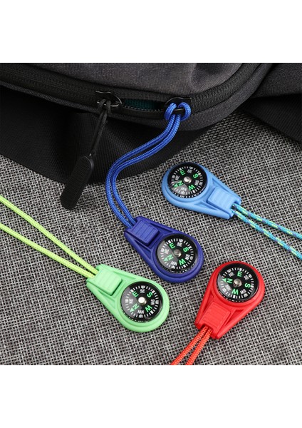 Siyah Stil Yeni Fermuar Kuyruk Halat Cep Pusulalar Edc Mini Paracord Bilezik Dişli Için Survival Pusula Kamp Yürüyüş Açık Aracı (Yurt Dışından)