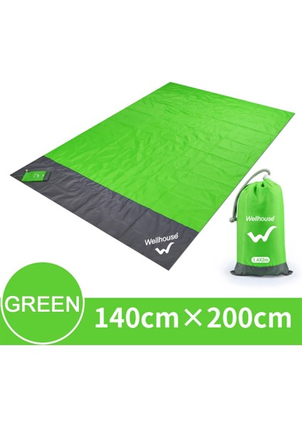 Yeşil Stil M Beden Kamp Mat Plaj Battaniyesi Açık Taşınabilir Mat Kamp Zemin Mat Yatak Açık Kamp Mat Battaniye (Yurt Dışından)