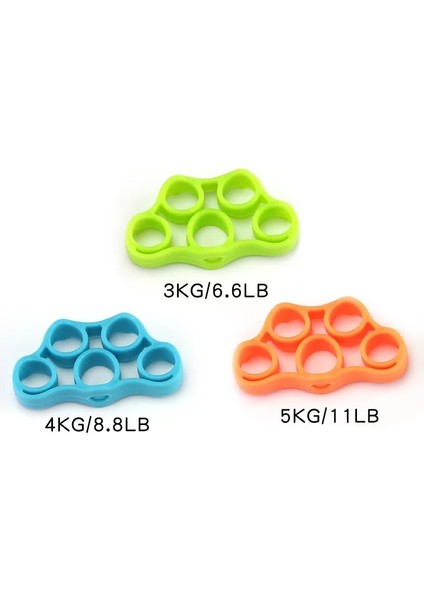 Yeşil Stil El Tutucu Silikon Parmak Tutucu Mukavemet Eğitmeni El Direnci Bandı Parmak Sedyesi Egzersiz Bilek Eğitimi Fitness Aleti (Yurt Dışından) modelleri