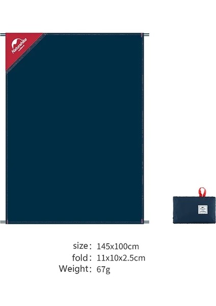 Koyu Mavi M Stili Naturehike Açık Çadır Tarp Çok Fonksiyonlu Ultra Hafif Cep Ayak Izi Su Geçirmez Battaniye Kamp Mat Kat Mat (Yurt Dışından)