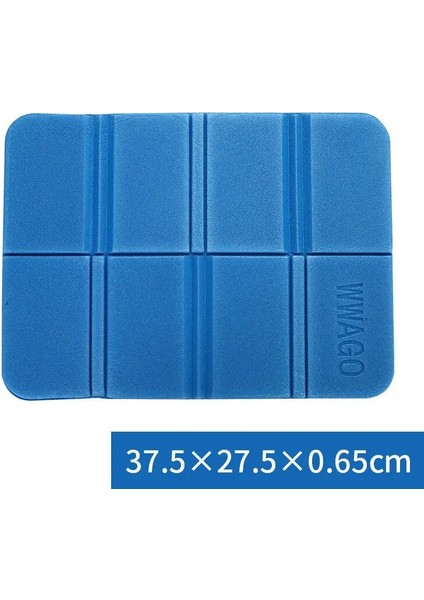 Çanta Stili ile Yeni Mavi Xc Ushıo Açık Kamp Mat Xpe Su Geçirmez Katlanabilir Koltuk Köpük Ped Sandalye Nem Geçirmez Yatak Plaj Mat Ped (Yurt Dışından)
