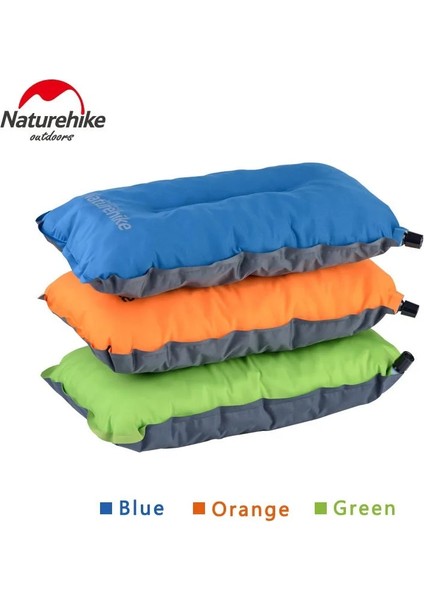 Mavi Stil Naturehike Şişme Taşınabilir Yastık Açık Kamp Yastığı Sıkıştırılmış Kaymaz Katlanır Yastık Taşınabilir Açık Kamp Yürüyüş (Yurt Dışından) fiyatları