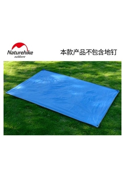 Mavi Stil 215X215CM Naturehike Su Geçirmez Kamp Mat Açık Kamp Çadırı Mat Ayak Izi Taşınabilir Ultralight Yer Örtüsü Mat Mini Tarp (Yurt Dışından)