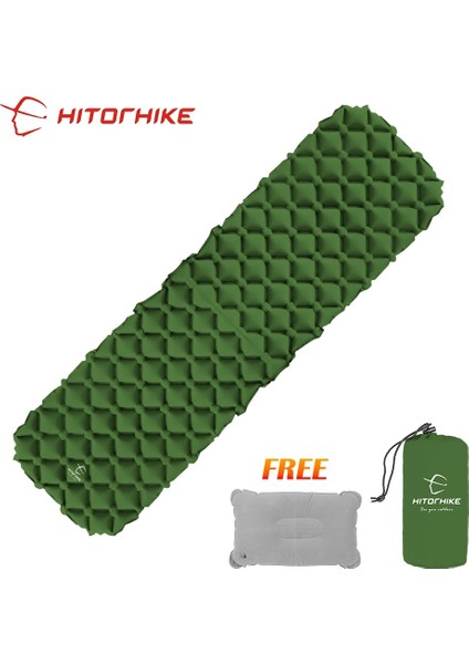 Turuncu Tarzı 190CMX60CMX6CM Hitorhike Yenilikçi Uyku Pedi Hızlı Doldurma Hava Yastığı Süper Hafif Şişme Yatak Yastık ile Hayat Kurtarma 550G Yastık (Yurt Dışından) fiyatları