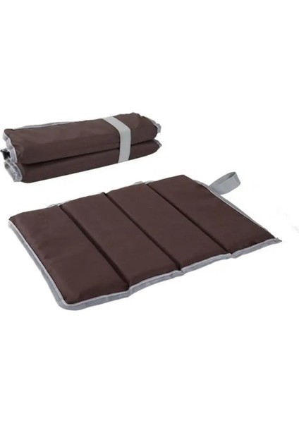 Koyu Kahverengi Tarzı 35X28X1.5CM Katlanabilir Açık Kamp Mat Tek Kişilik Koltuk Minderi Açık Taşınabilir Su Geçirmez Neme Dayanıklı Kamp Mat Kamp Ekipmanları (Yurt Dışından)