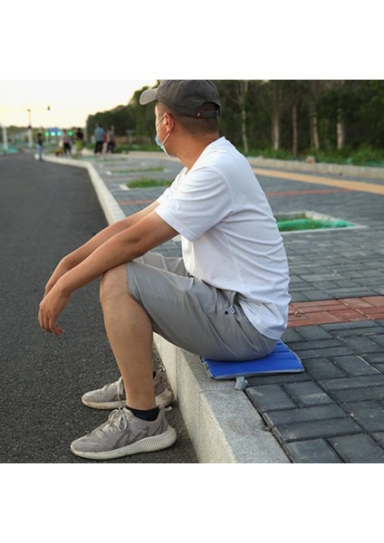 Kumral Tarzı Kamp Mat Minderler Serin Neme Dayanıklı Yumuşak Elastik Rahatlık Dört Katlı Inci Pamuk Kaplamalı Gümüş Kumaş Katlanır (Yurt Dışından) indirimleri
