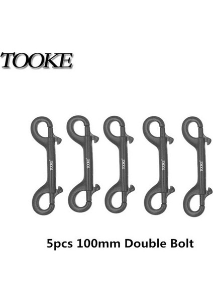 Çift Uçlu 100MM Stil 5pcslot Tüplü Dalış Paslanmaz Çelik Hızlı Karabina Döner Göz Cıvata Siyah Çift Uçlu Yapış Cıvata Kanca Klipsi Bcd Güvenli (Yurt Dışından) fırsatları