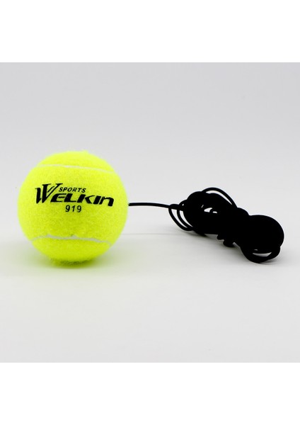 Stil 2 ile 3 Top Stili Welkın Ağır Hizmet Tipi Tenis Eğitim Yardımcıları Aracı Elastik Halat Topu Uygulaması Kendi Kendine Görevli Ribaund Tenis Antrenörü Ortağı Müsabaka Cihazı (Yurt Dışından)