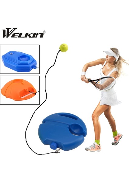 Stil 2 ile 3 Top Stili Welkın Ağır Hizmet Tipi Tenis Eğitim Yardımcıları Aracı Elastik Halat Topu Uygulaması Kendi Kendine Görevli Ribaund Tenis Antrenörü Ortağı Müsabaka Cihazı (Yurt Dışından)