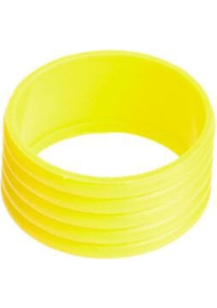 Sarı Stil Olorful Silikon Tenis Raketi Kavrama Halkası Sabit Sıkı Tenis Raketi Kolu Kauçuk Halka Bandı Overgrorts Aksesuarları (Yurt Dışından)