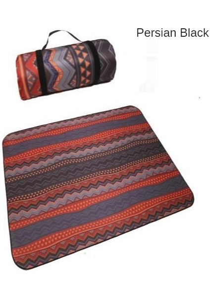 Çoklu Stil 200X150CM Katlanır Kamp Mat Açık Bea Ulus Tarzı Baskılı Kalınlaşmak Uyku Kamp Pad Mat Neme Dayanıklı Ekose Battaniye (Yurt Dışından)