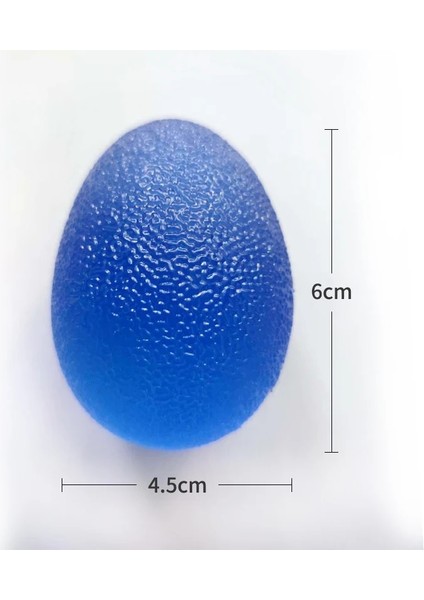 Mavi Yumurta Şeklindeki Stil El Tutucu Parmak Bilek Kol Güç Gücü Eğitmen Parmak Uzatma El Kavrama Genişletici Egzersiz Direnç Bantları Fitness (Yurt Dışından)