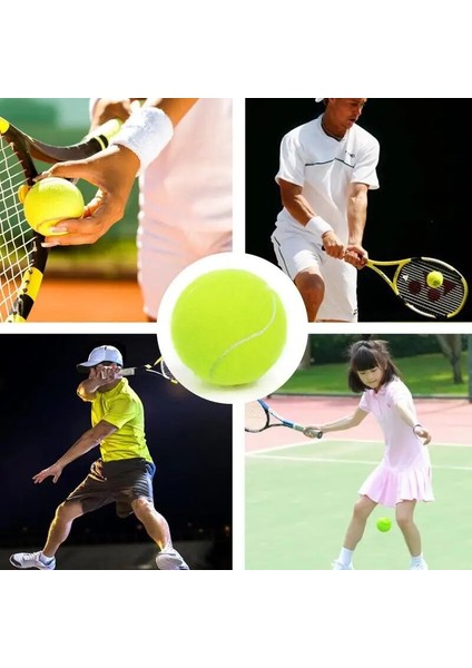 1 Adet Tarzı Tenis Eğitimi Profesyonel Kauçuk Tegh Elastikiyet Dayanıklı Teractice Topu Okul Kulübü Rekabet Eğitimi Için Pra (Yurt Dışından) indirimleri
