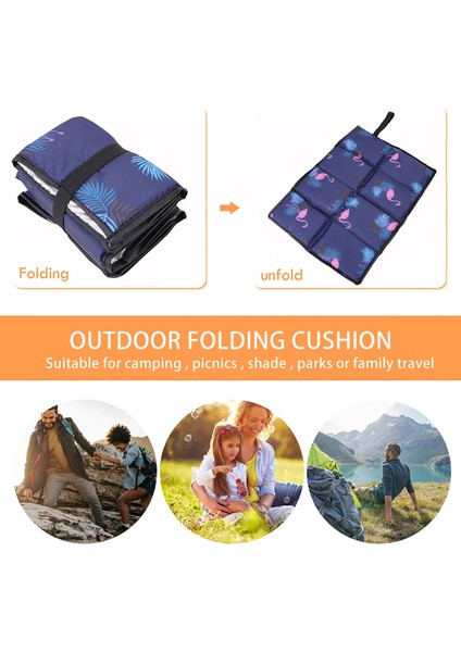 D Tarzı Plaj Kamp Mat Katlanabilir Taşınabilir Hafif Paspaslar Su Geçirmez Neme Dayanıklı Ped Açık Yürüyüş Xpe Katlanır Yastık (Yurt Dışından) fiyatları